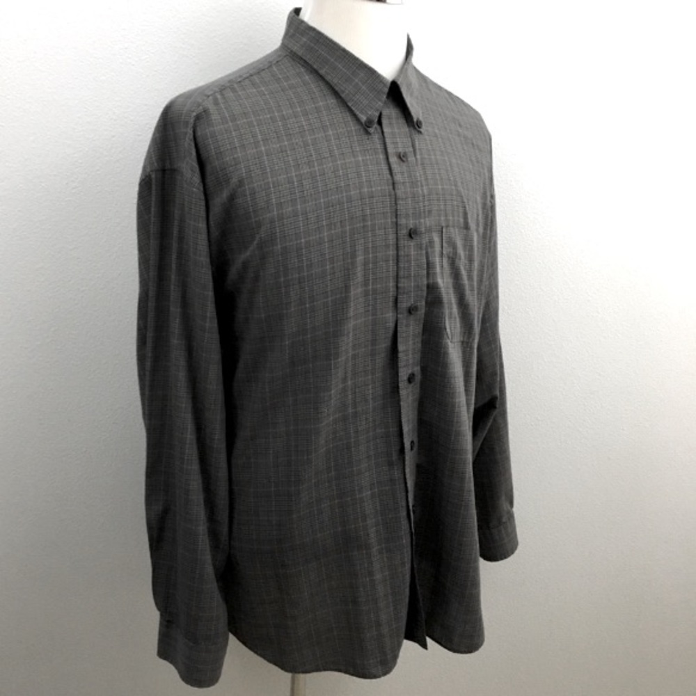 🔴 Van Heusen | Plaid Casual Dress Shirt - Picture 6 of 8